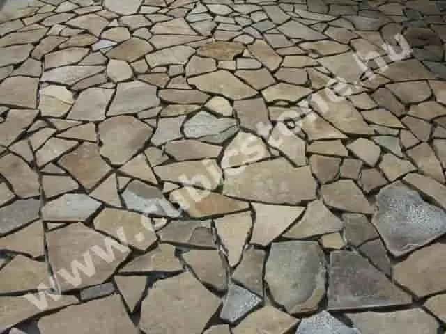 aszimmetrikus andezit járófelület