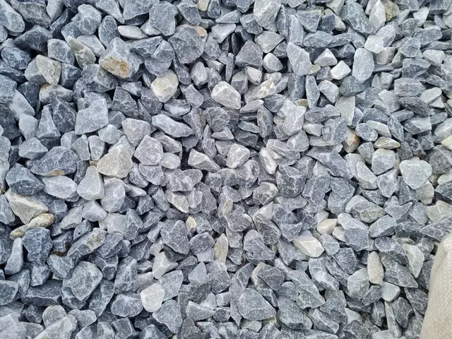 dunakék márvány zúzott kő