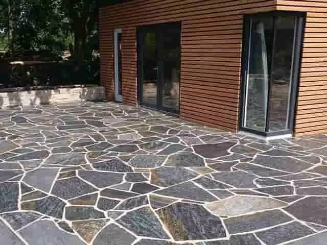 kültéri andezit járófelület